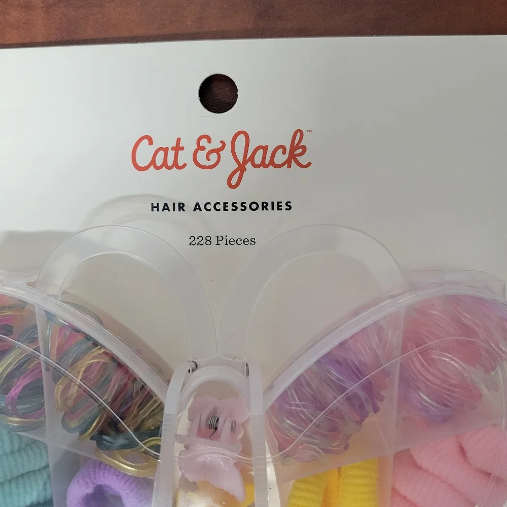 Cat & Jack Girls Hair Accessories Set Of 3